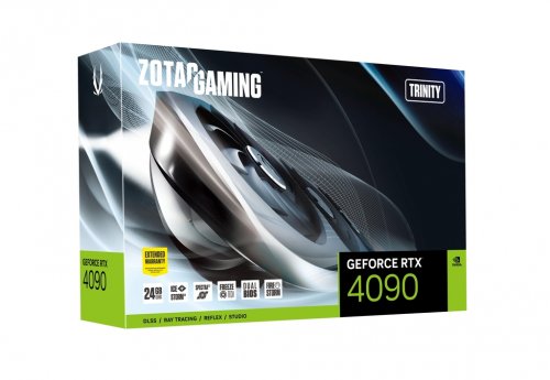 Zotac Gaming GeForce RTX 4090 Trinity ZT-D40900D-10P 24GB GDDR6X 384Bit DX12 DLSS 3 Gaming (Oyuncu) Ekran Kartı