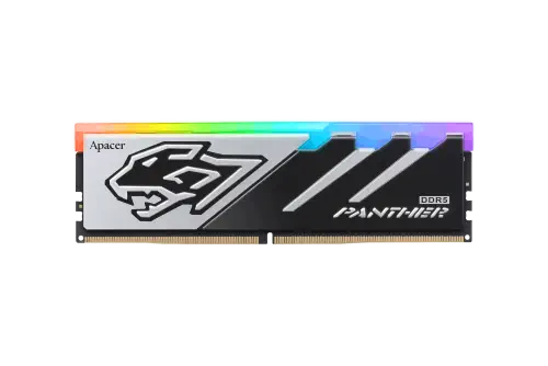Apacer Panther RGB 16GB (1x16GB) 5600MHz DDR5 CL40 Gaming Ram (AH5U16G56C5229BAA-1) 