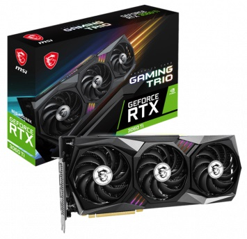 MSI GeForce RTX 3060 TI GAMING X TRIO 8GD6X 8GB GDDR6 256Bit DX12 Gaming Ekran Kartı