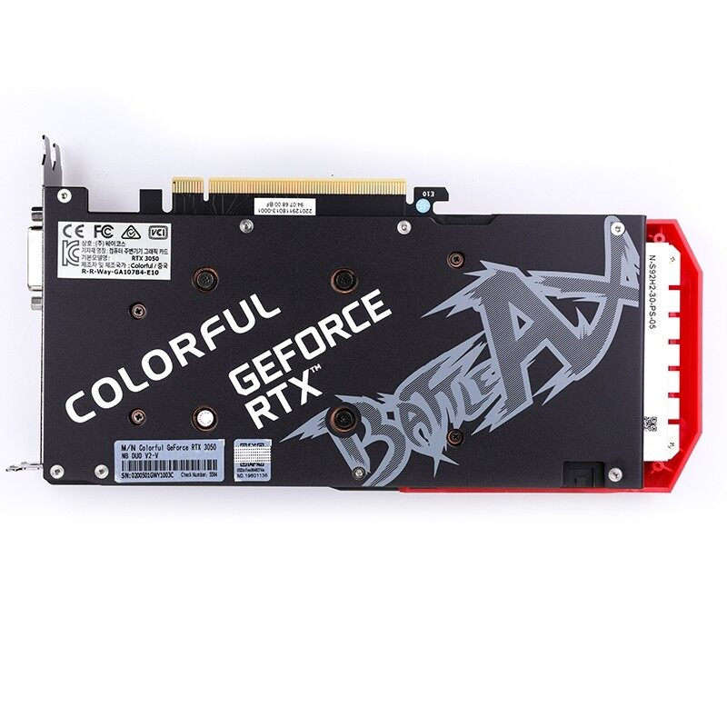 COLORFUL RTX 3050 8GB NB DUO V2-V GDDR6 128Bit DX12 Gaming (Oyuncu) Ekran Kartı
