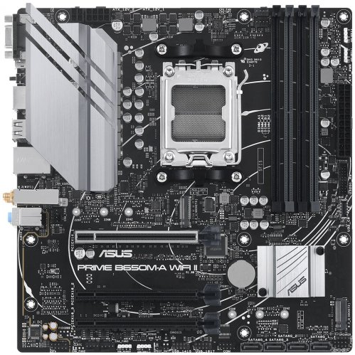 Asus Prime B650M-A WIFI II AMD B650 Soket AM5 DDR5 6400(OC)MHz mATX Gaming (Oyuncu) Anakart
