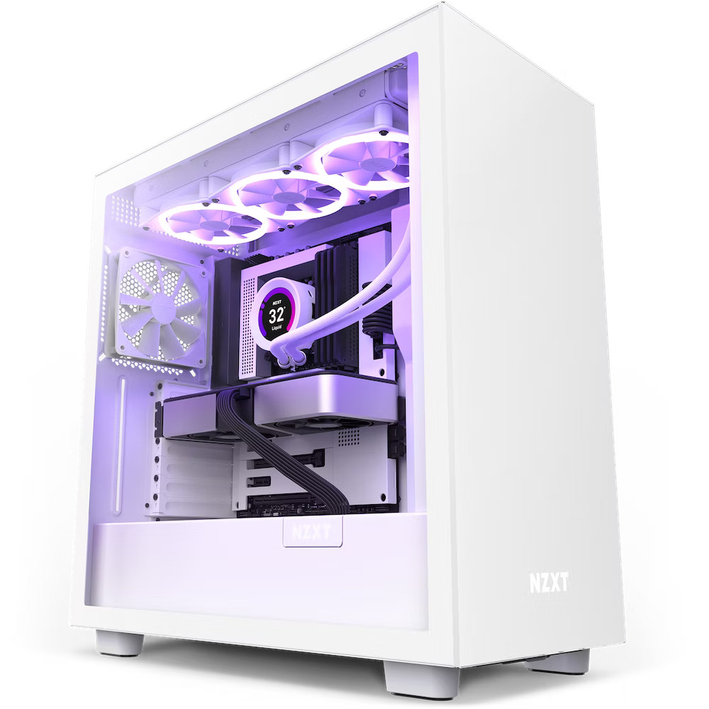 NZXT H710i CM-H71BW-01 V1 2022 Base Edition ATX Mid Tower Beyaz Kasa