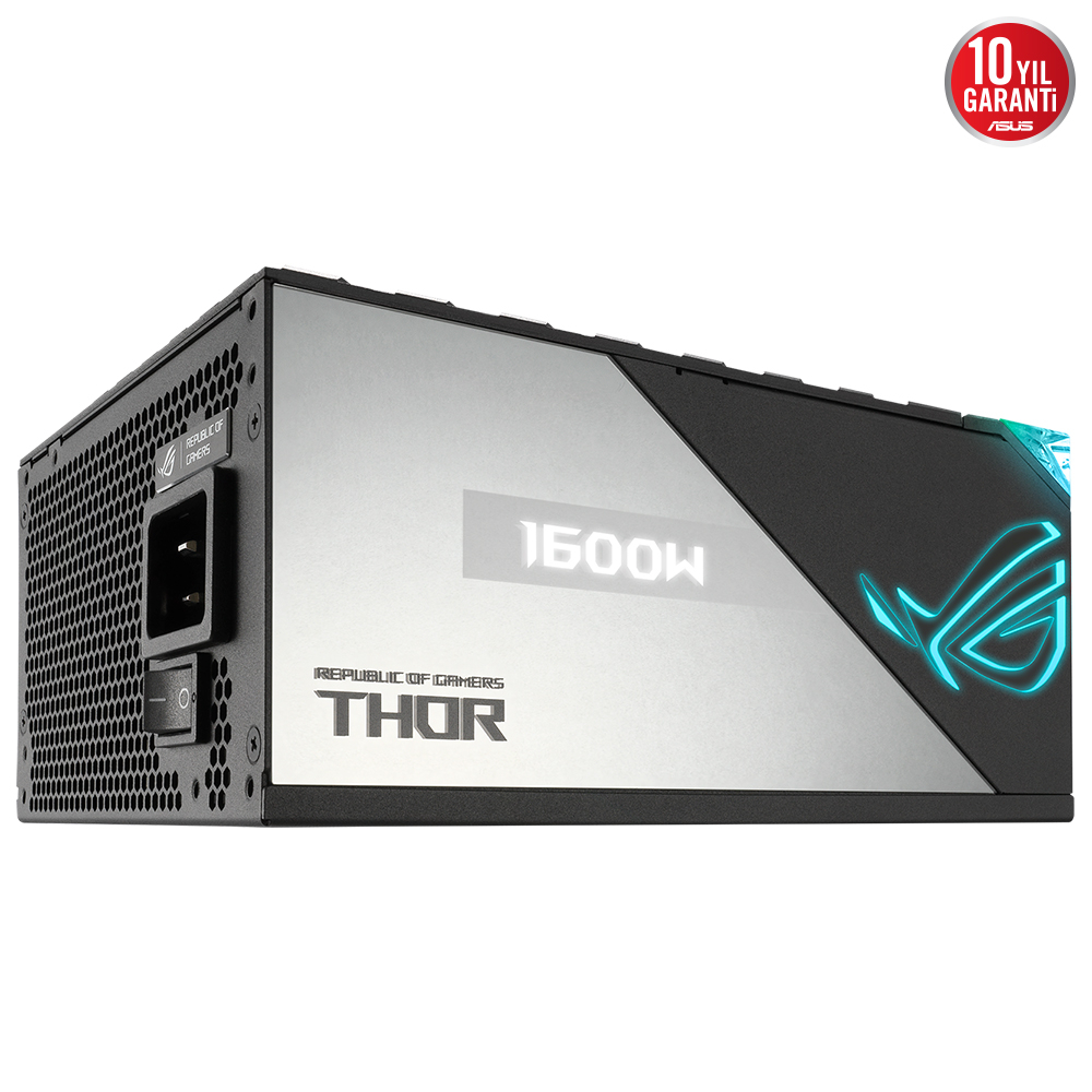 ASUS ROG THOR 1600W 80+ Titanium Tam Modüler Power Supply (90YE00K0-B0NA00)