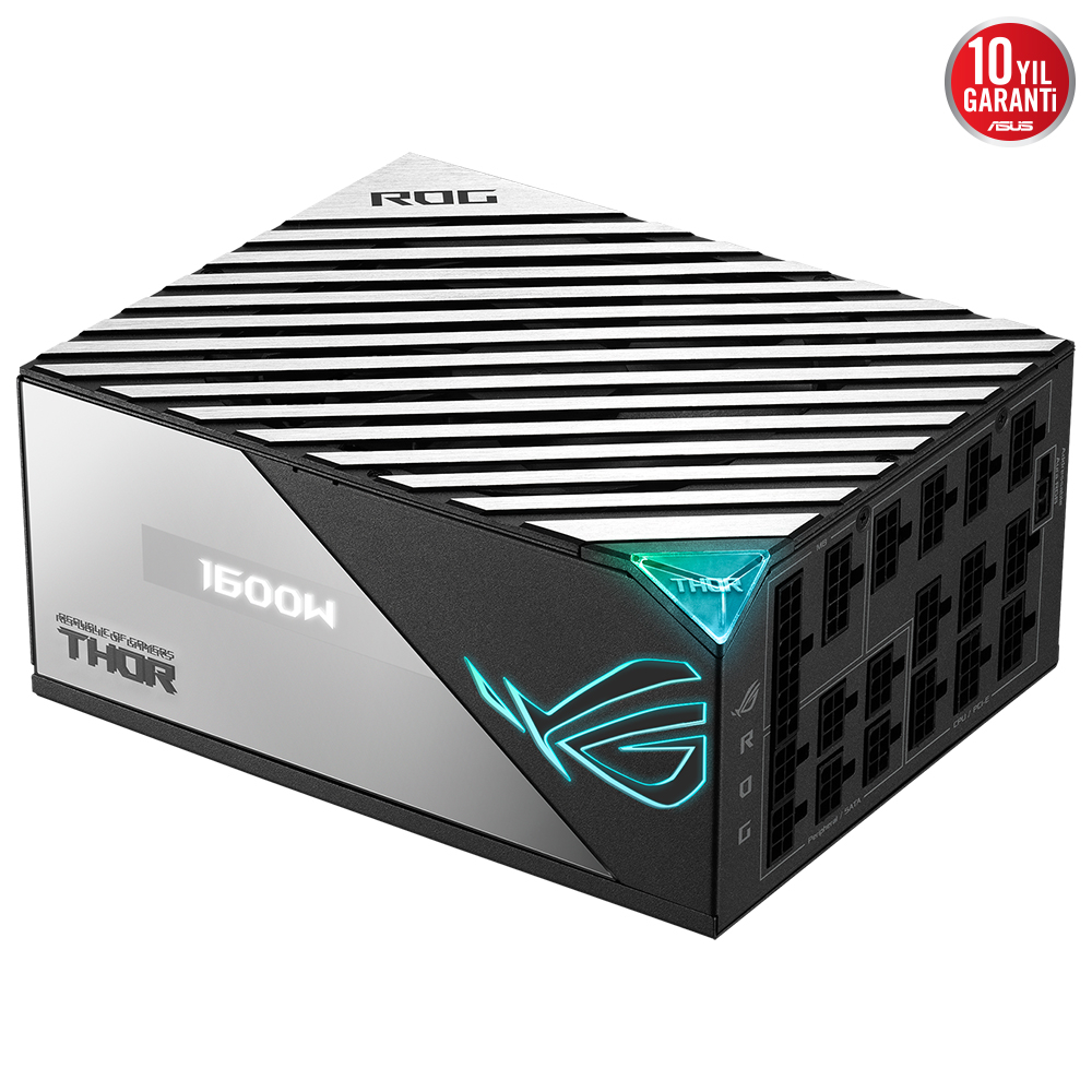 ASUS ROG THOR 1600W 80+ Titanium Tam Modüler Power Supply (90YE00K0-B0NA00)