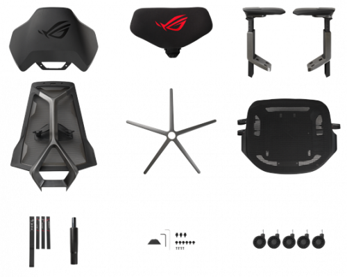 Asus ROG Destrier Ergo SL400 3D Kolçak Gaming (Oyuncu) Koltuğu