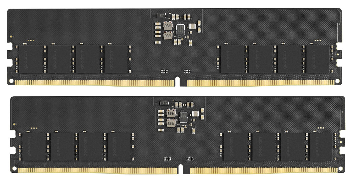 Goodram GR4800D564L40S/16G 16GB (2x8GB) DDR5 4800MHz CL40 Siyah Gaming (Oyuncu) Ram