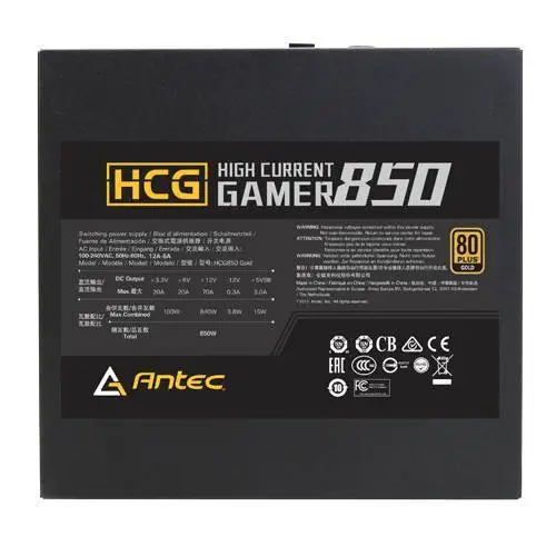Antec HCG850 850W 80+ Gold Full Modüler Power Supply