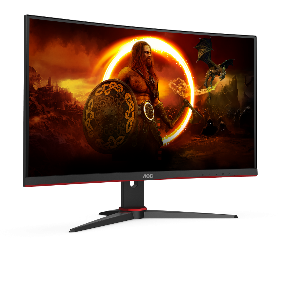 AOC 27″ C27G2ZE/BK 0.5ms 240Hz FreeSync Premium FHD VA Curved Gaming (Oyuncu) Monitör