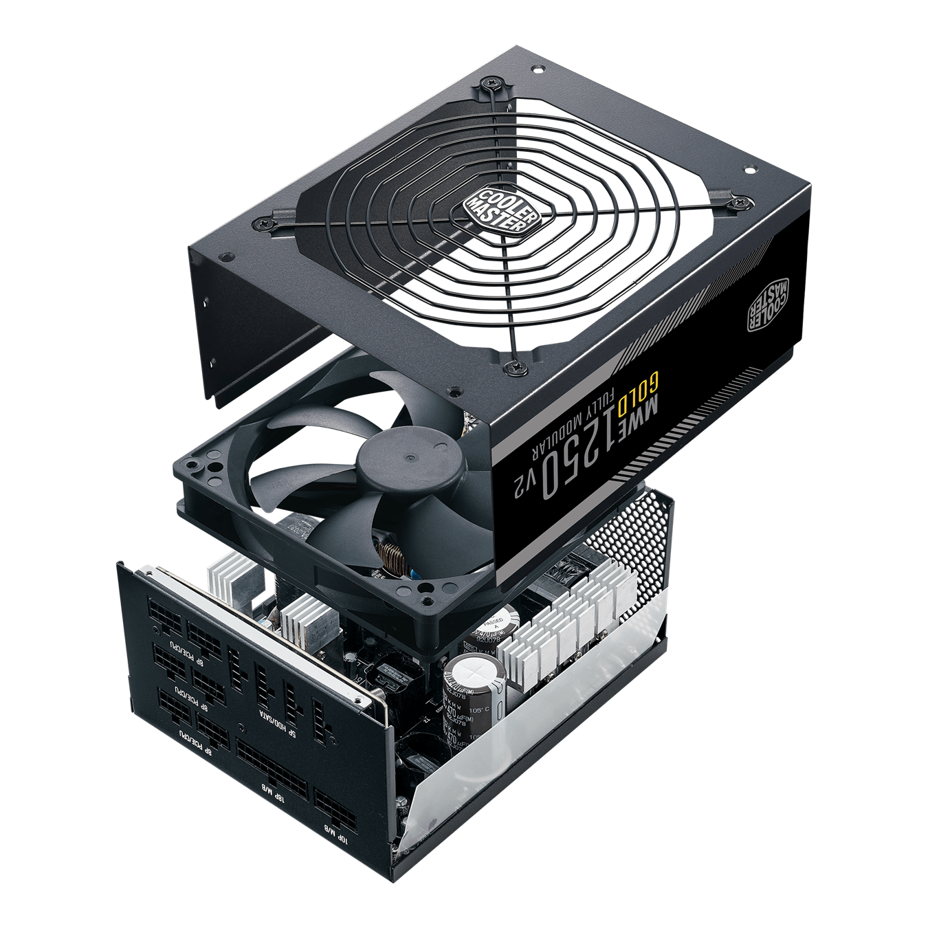 Cooler Master MPE-C501-AFCAG-3EU MWE V2 1250W 80+Gold Full Modüler PCIe 5.0 ATX 3.0 Power Supply