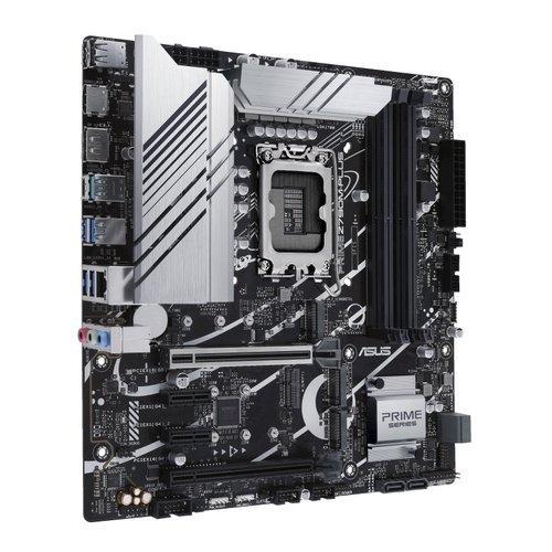 Asus Prime Z790M-Plus Intel Z790 Soket 1700 DDR5 7200(OC)MHz mATX Gaming (Oyuncu) Anakart