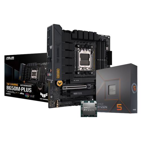 AMD Ryzen 5 7600X İşlemci + Asus TUF Gaming B650M-Plus Anakart Bundle