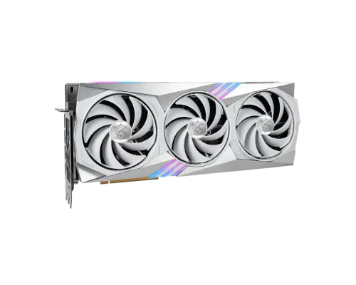 MSI GeForce RTX 4070 Ti GAMING X TRIO WHITE 12G 12GB GDDR6X 192Bit DX12 DLSS 3 Gaming (Oyuncu) Ekran Kartı