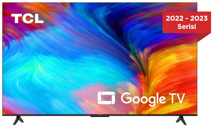 TCL 43P635 43″ 108 Ekran Uydu Alıcılı 4K HDR Google LED TV