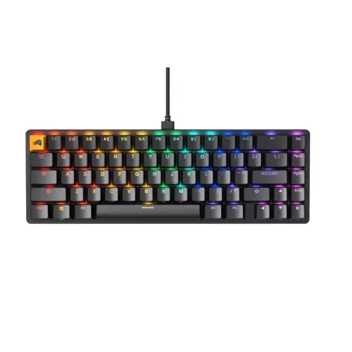 Glorious GMMK2 QTR Modüler Hotswap Mekanik Compact RGB Siyah Klavye 