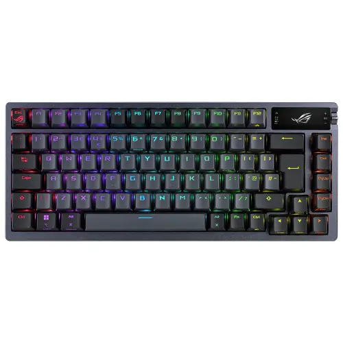ASUS ROG Azoth NX/RD Switch Kablosuz RGB Gunmetal Mekanik Oyuncu Klavyesi