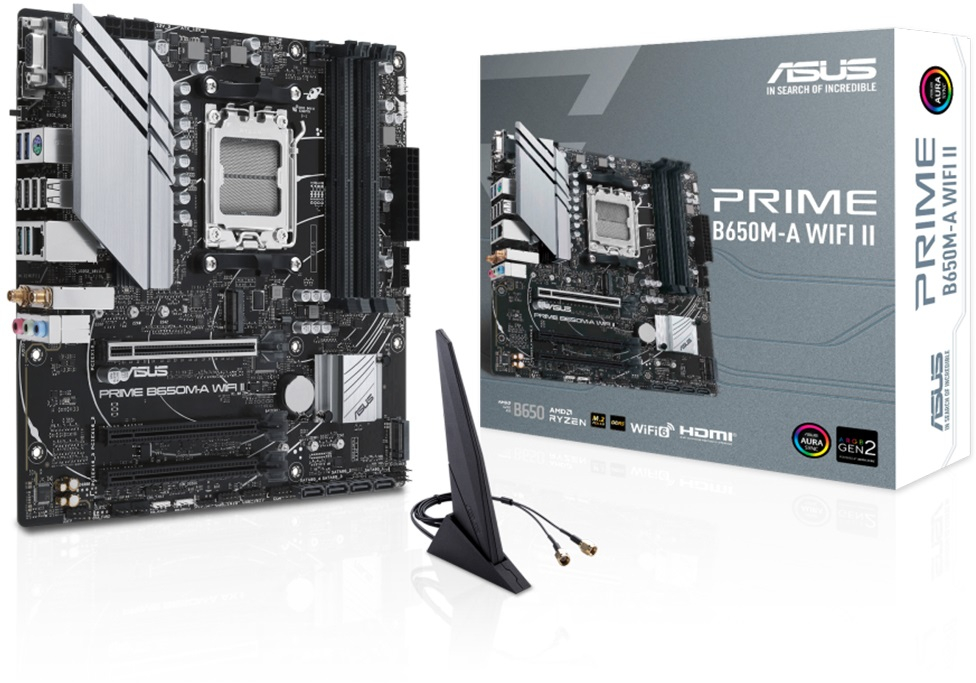 AMD Ryzen 7 7700 şlemci + Asus Prime B650M-A WIFI II Anakart Bundle