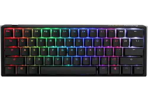 Ducky One 3 Mini Mekanik Red Switch RGB TR Q Siyah Gaming (Oyuncu) Klavye
