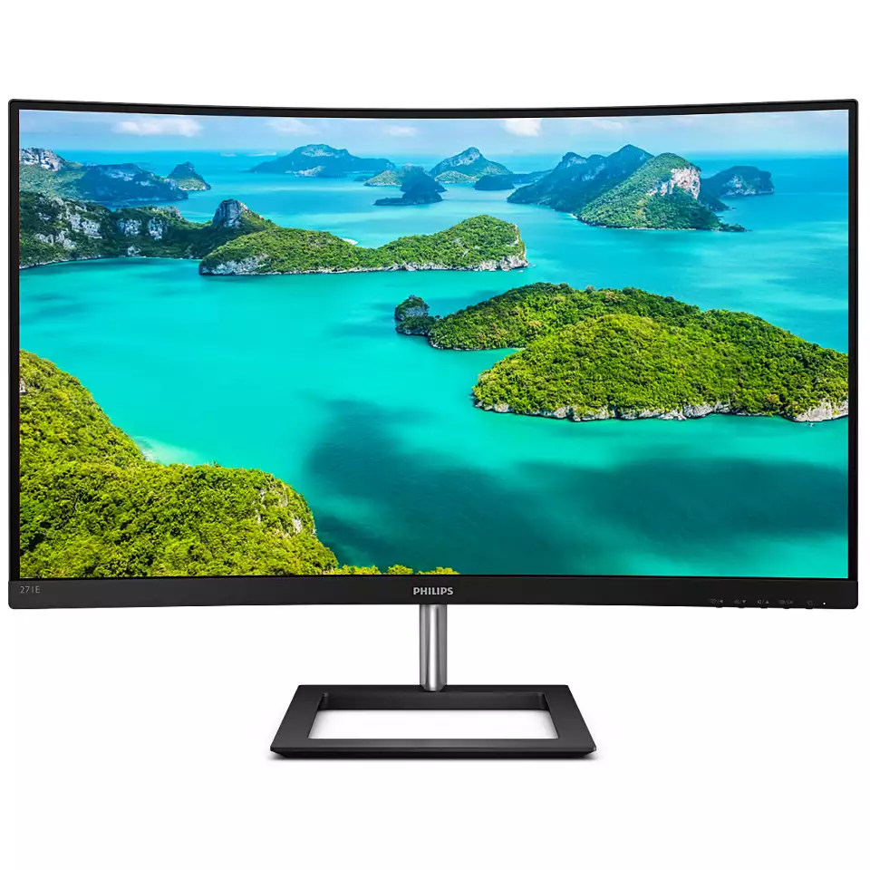 Philips 271E1CA/00 27″ 4ms (GTG) 75Hz Freesync HDMI VGA VA Curved Full HD Monitör