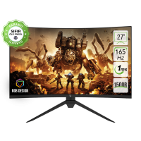 GamePower Intense X20 27'' 1ms 165Hz Curved RGB Gaming Monitör