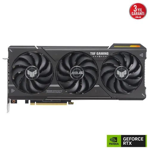 Asus TUF Gaming GeForce RTX 4070 TUF-RTX4070-12G-GAMING 12GB GDDR6X 192Bit DX12 DLSS 3 Gaming (Oyuncu) Ekran Kartı