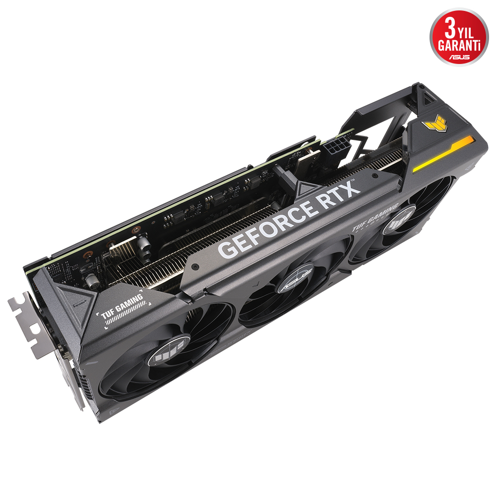 ASUS TUF Gaming GeForce RTX 4070 TUF-RTX4070-12G-GAMING 12GB GDDR6X 192Bit DX12 DLSS 3 Gaming (Oyuncu) Ekran Kartı