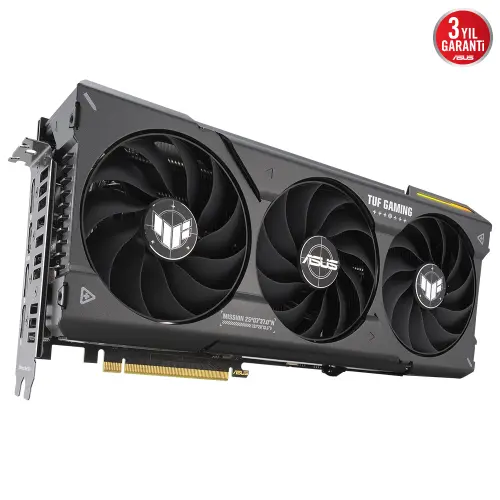 Asus TUF Gaming GeForce RTX 4070 TUF-RTX4070-12G-GAMING 12GB GDDR6X 192Bit DX12 DLSS 3 Gaming (Oyuncu) Ekran Kartı