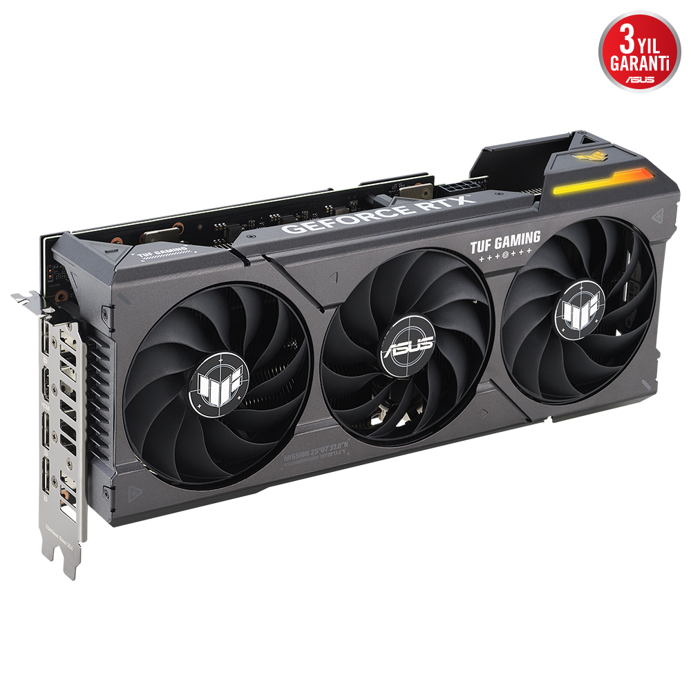 Asus Tuf Gaming GeForce RTX 4070 OC TUF-RTX4070-O12G-GAMING 12GB GDDR6X 192Bit DX12 DLSS 3 Gaming (Oyuncu) Ekran Kartı