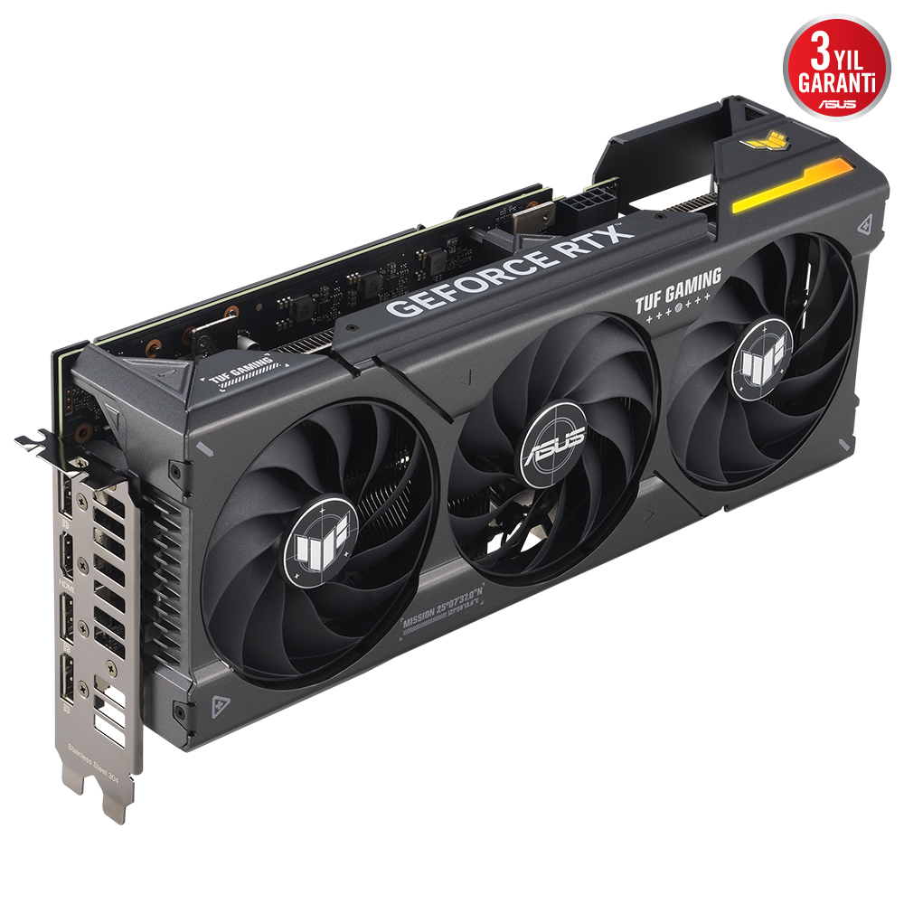 Asus Tuf Gaming GeForce RTX 4070 OC TUF-RTX4070-O12G-GAMING 12GB GDDR6X 192Bit DX12 DLSS 3 Gaming (Oyuncu) Ekran Kartı