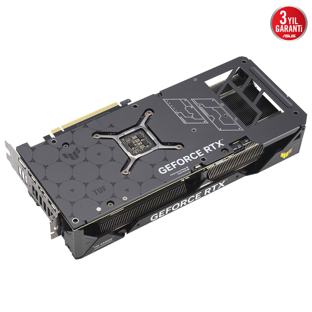 Asus Tuf Gaming GeForce RTX 4070 OC TUF-RTX4070-O12G-GAMING 12GB GDDR6X 192Bit DX12 DLSS 3 Gaming (Oyuncu) Ekran Kartı