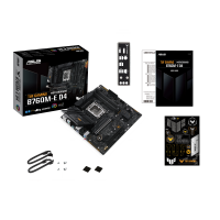 Asus TUF Gaming B760M-E D4 Intel B760 LGA1700 DDR4 5333 DP HDMI 2x M2 USB3.2 AURA RGB 2.5Gbit LAN mATX ASUS TUF PROTECTION Armoury Crate AI Suite 3