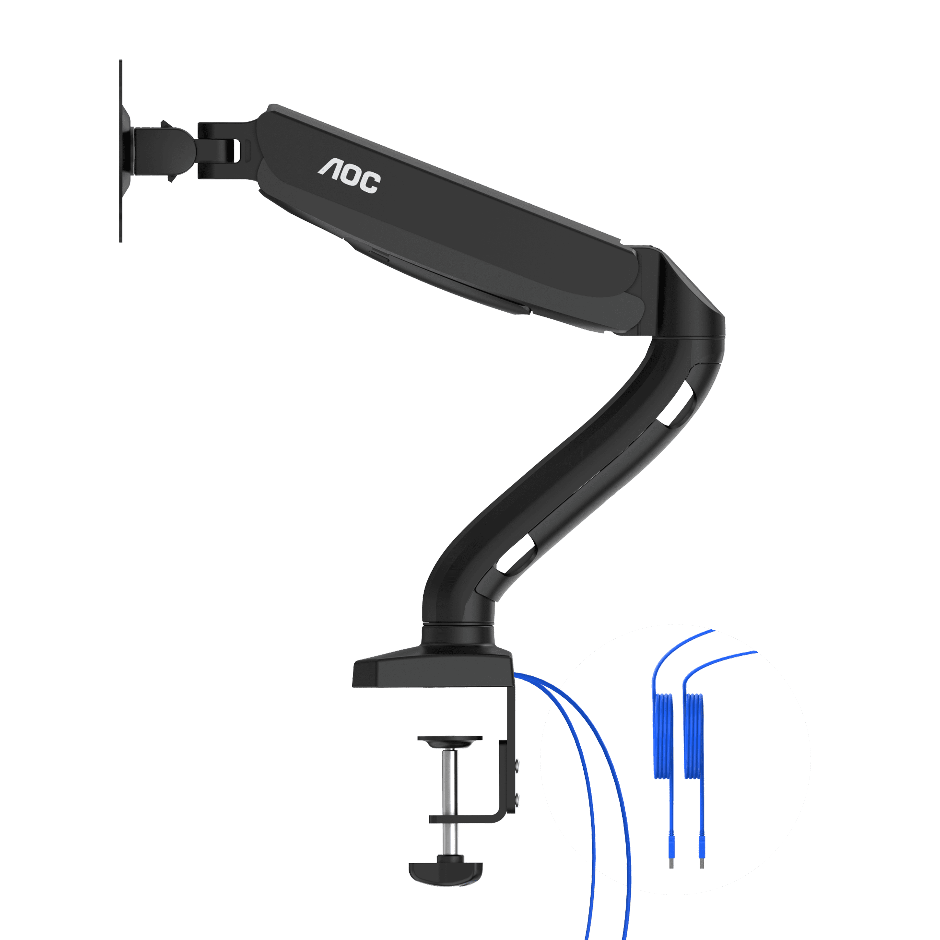 AOC AS110DX 13″- 31.5″ Mekanik Amortisörlü Monitör Askı Aparatı