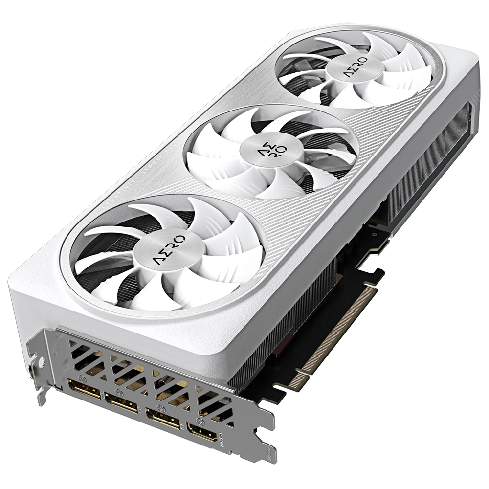 Gigabyte GeForce RTX 4070 Aero OC GV-N4070AERO OC-12GD 12GB GDDR6X 192Bit DX12 DLSS 3 Gaming (Oyuncu) Ekran Kartı