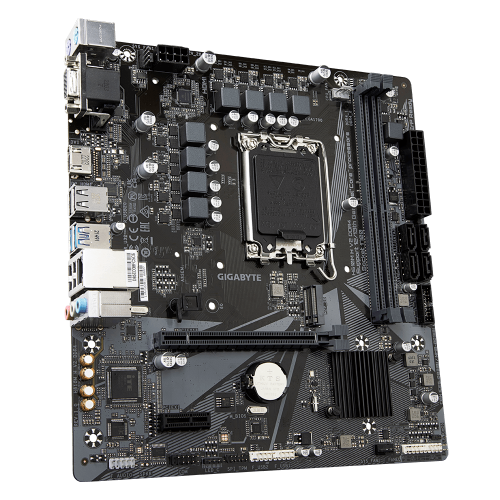 Gigabyte H610M H V2 DDR4 Intel H610 Soket 1700 DDR4 3200MHz mATX Gaming (Oyuncu) Anakart