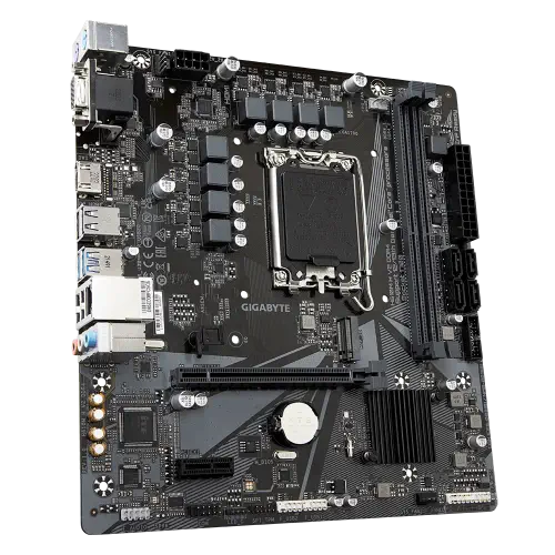 Gigabyte H610M H V2 DDR4 Intel H610 Soket 1700 DDR4 3200MHz mATX Gaming (Oyuncu) Anakart