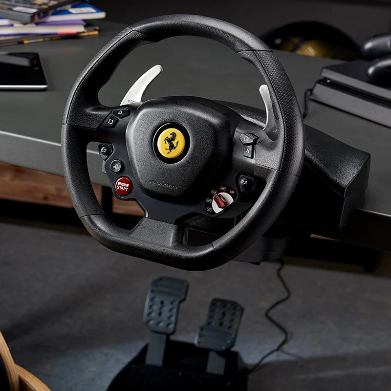 Thrustmaster T80 Ferrari 488 GTB Edition TM-RW4160672 Yarış Direksiyonu Seti