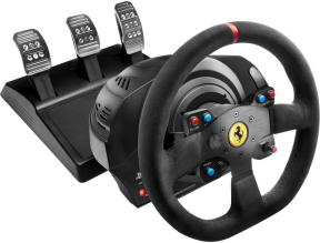 Thrustmaster T300 Ferrari Integral RW Alcantara Edition TM-RW4160652 Yarış Direksiyonu Seti