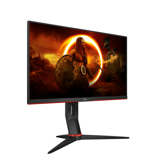 AOC 24G2SPU/BK 23.8″ 1ms 165Hz G-sync Pivot IPS Full HD Hoparlörlü Gaming (Oyuncu) Monitör 