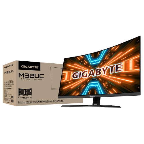 Gigabyte M32UC 31,5″ 1ms 144Hz Freesync Premium Pro Curved KVM HDR400 SS VA UHD Gaming (Oyuncu) Monitör