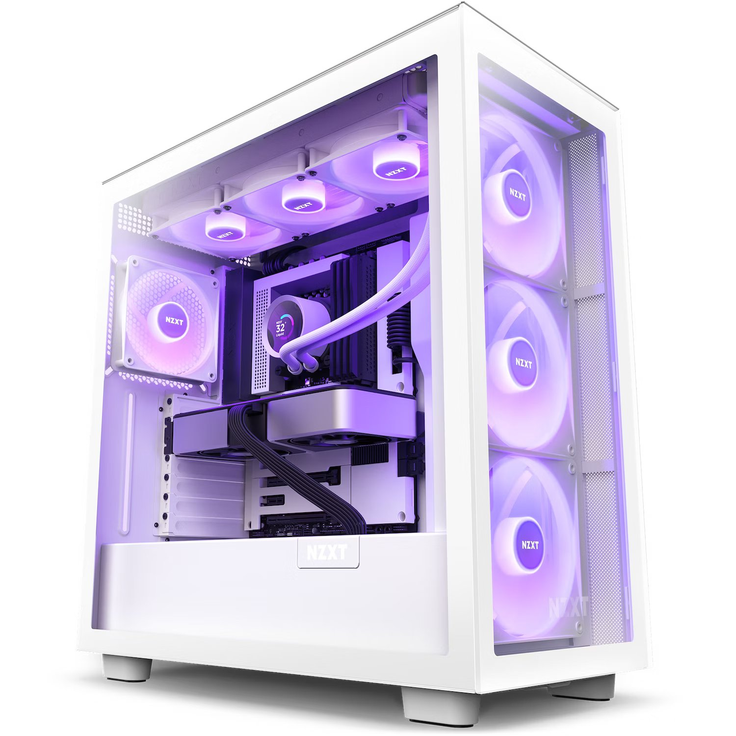 NZXT Kraken 360 RGB RL-KR360-W1 360mm Beyaz İşlemci Sıvı Soğutucu