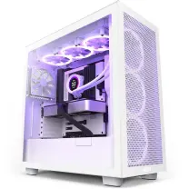 NZXT H Series H7 (2023) Flow RGB CM-H71FW-R1 ATX Beyaz Mid Tower Gaming (Oyuncu) Kasa