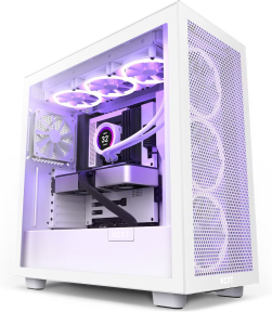 NZXT H Series H7 (2023) Flow RGB CM-H71FW-R1 ATX Beyaz Mid Tower Gaming (Oyuncu) Kasa