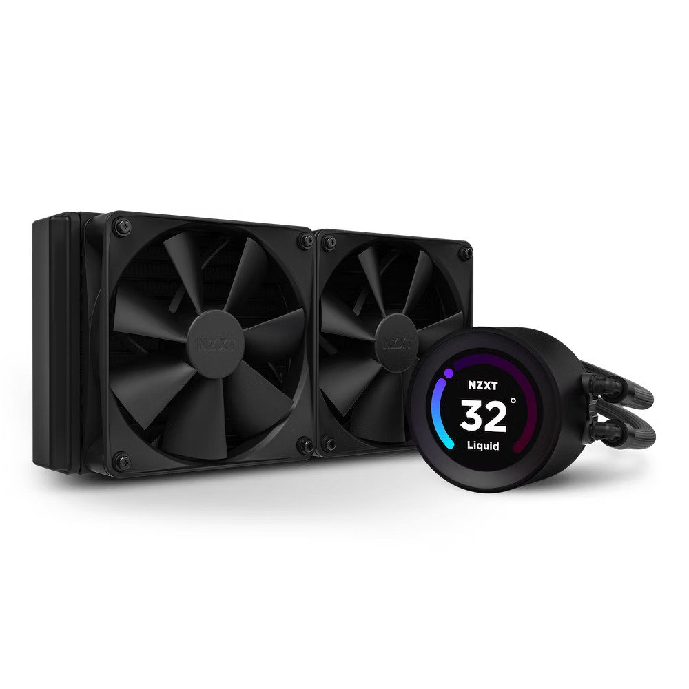 NZXT Kraken Elite 240 RL-KN24E-B1 240mm LCD Siyah İşlemci Sıvı Soğutucu