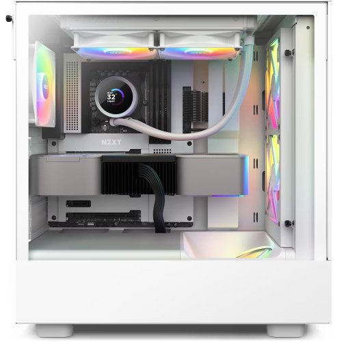 NZXT Kraken 240 RGB RL-KR240-W1 240mm Beyaz İşlemci Sıvı Soğutucu   