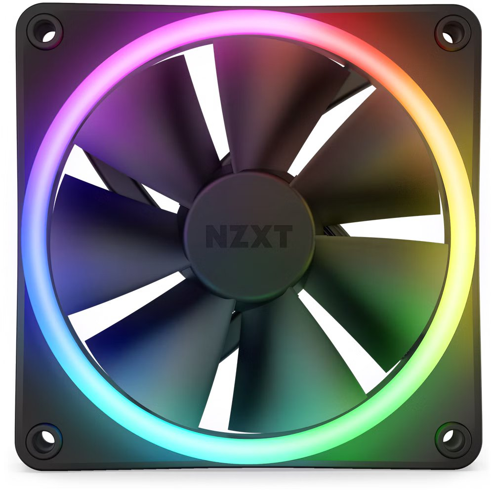 NZXT F120RGB Duo RF-D12SF-B1 120mm Siyah Kasa Fanı