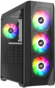 Zalman N5 TF 700W 4xRGB LED Fan Temperli Cam USB 3.0 Siyah ATX Mid-Tower Gaming (Oyuncu) Kasa
