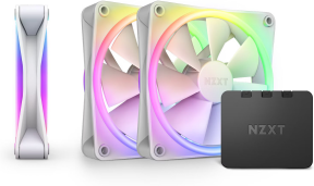 NZXT F120RGB Duo RF-D12TF-W1 120mm Üçlü Beyaz Kasa Fanı