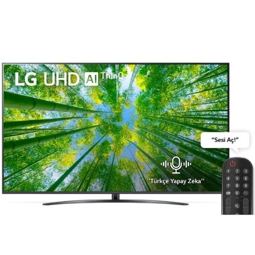 LG 43UQ81006LB 43″ 109 Ekran 4K Ultra HD Uydu Alıcılı webOS Smart LED TV