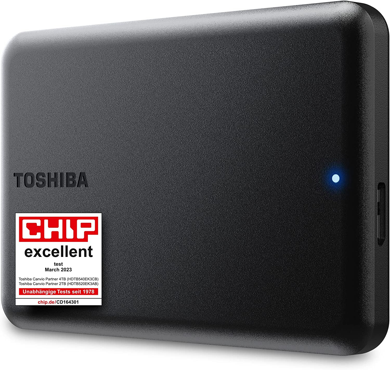 Toshiba Canvio Partner 1TB 2.5″ USB 3.2 HDTB510EK3AB Taşınabilir Harddisk