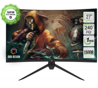 GamePower Intense X40 27'' 1ms 240Hz RGB FreeSync/G-Sync VA Full HD Curved Gaming Monitör