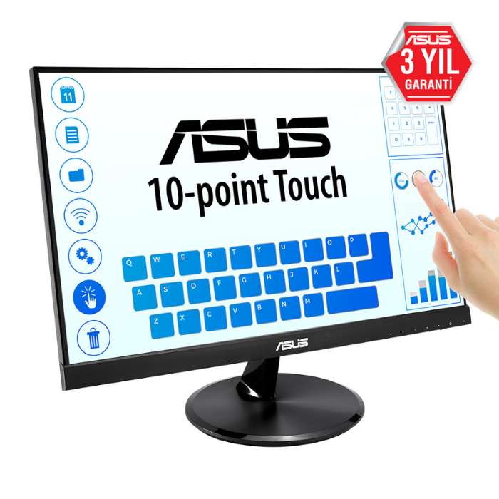 ASUS VT229H 5ms 60Hz HDMI VGA IPS 21.5″ IPS Full HD Dokunmatik Monitör